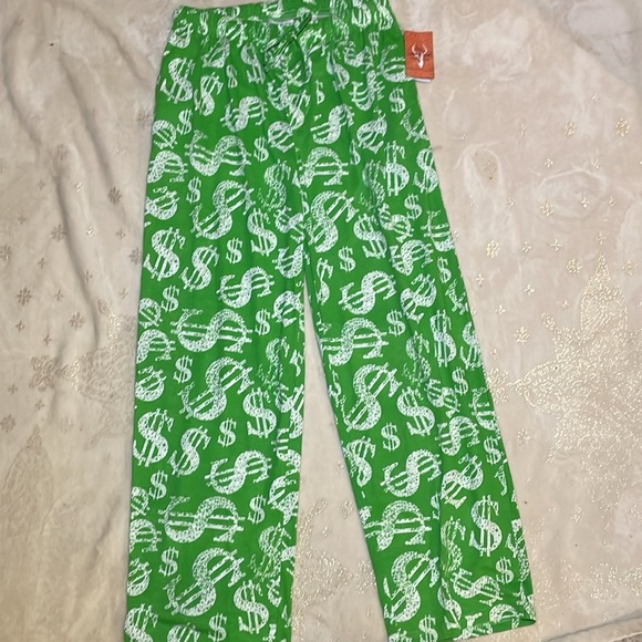 American Legends Men’s Money Lounge XL Sleep Pants - Picture 4 of 8